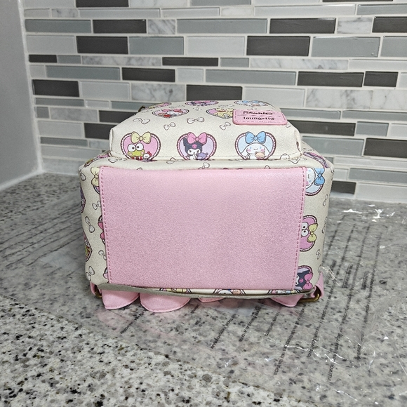 Loungefly Hello Kitty And Friends Bestie Hearts Mini Backpack (Light pink) - Picture 8 of 11